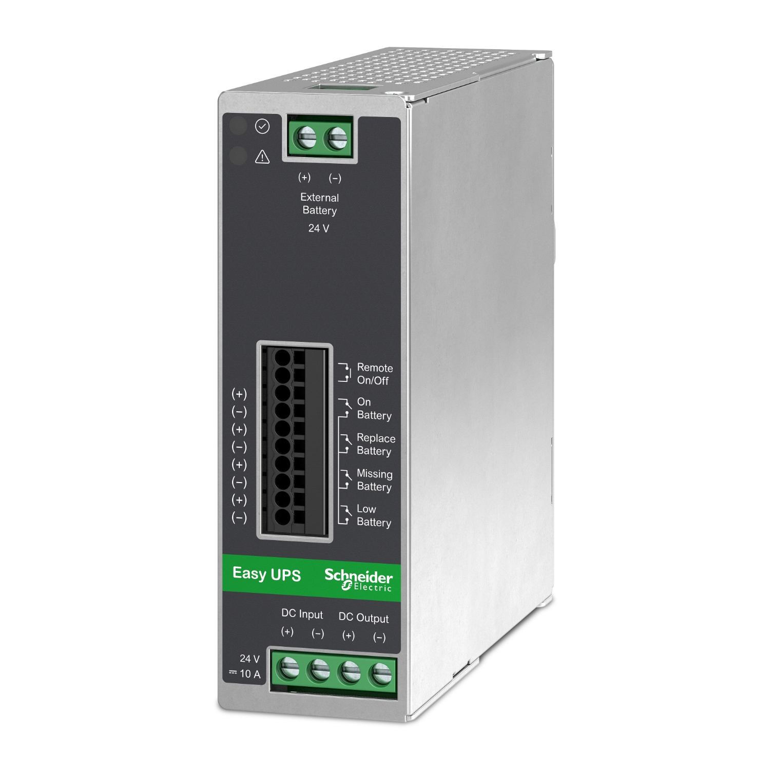 Модуль управления Easy UPS, 24 В постоянный ток, DIN-рейка, промышленный, 10 А BVS240XDPDR