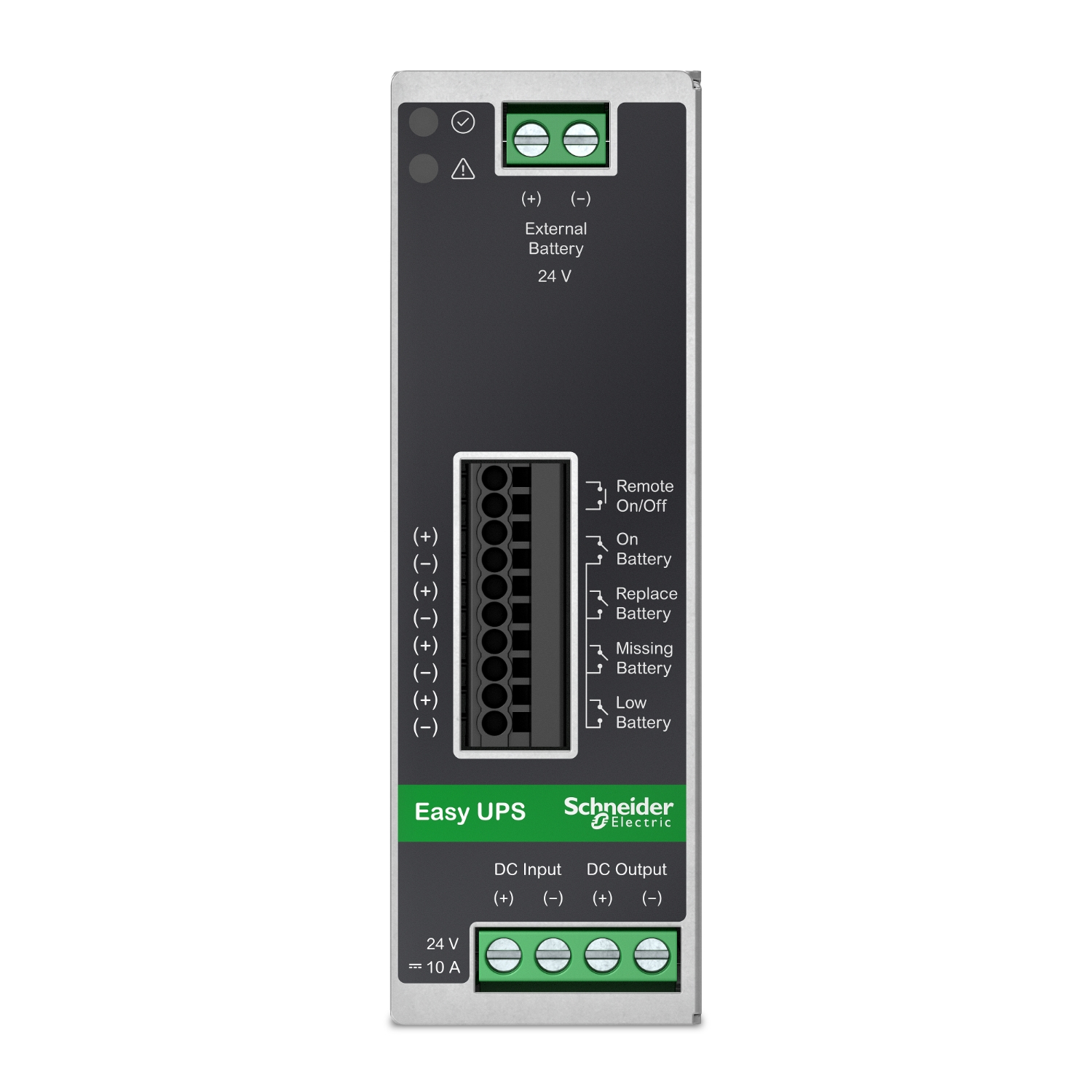 Модуль управления Easy UPS, 24 В постоянный ток, DIN-рейка, промышленный, 10 А BVS240XDPDR