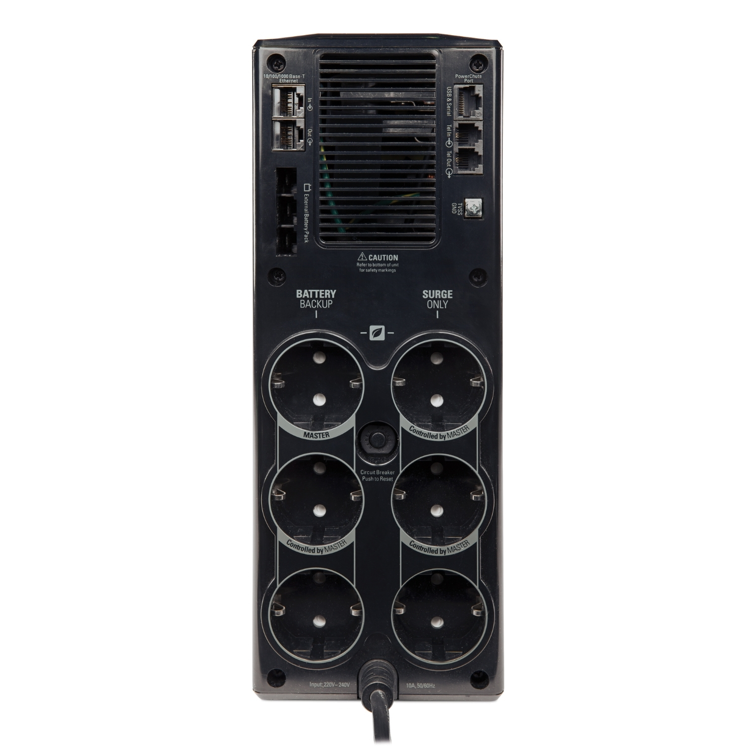 ИБП APC BR1500G-GR Back-UPS Pro 1500, 230В, с розетками Schuko 