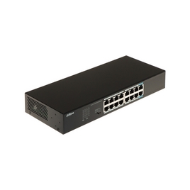 Коммутатор, Dahua, DH-S3016-16GT, Неуправляемый, 16 портов 10/100/1000M, –10 °C to +55 °C