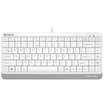 Клавиатура A4tech Fstyler FK11-WHITE USB <86 клавиш, 150см, FN12 мультимедийных клавиш