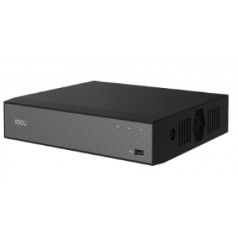 N118 - сетевой видеорегистратор (NVR) для систем видеонаблюдения до 18 IP-камер. Поддерживает H.265/H.264, вывод изображения до 4K UHD, автоподключение Imou-камер (Automatic Pairing) и совместимость со сторонними устройствами по ONVIF. Оснащен HDMI/VGA, п