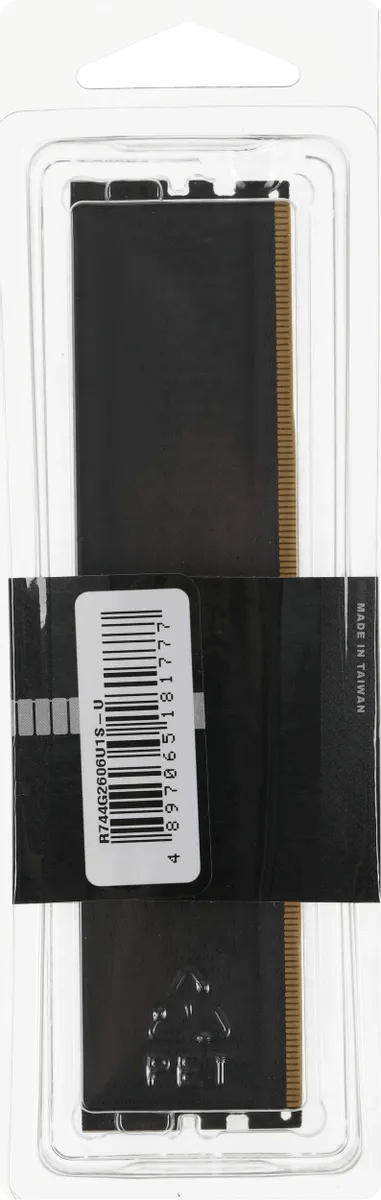 Оперативная память 4GB DDR4 2666MHz AMD Radeon R7 Performance Series R744G2606U1S-U Retail Pack