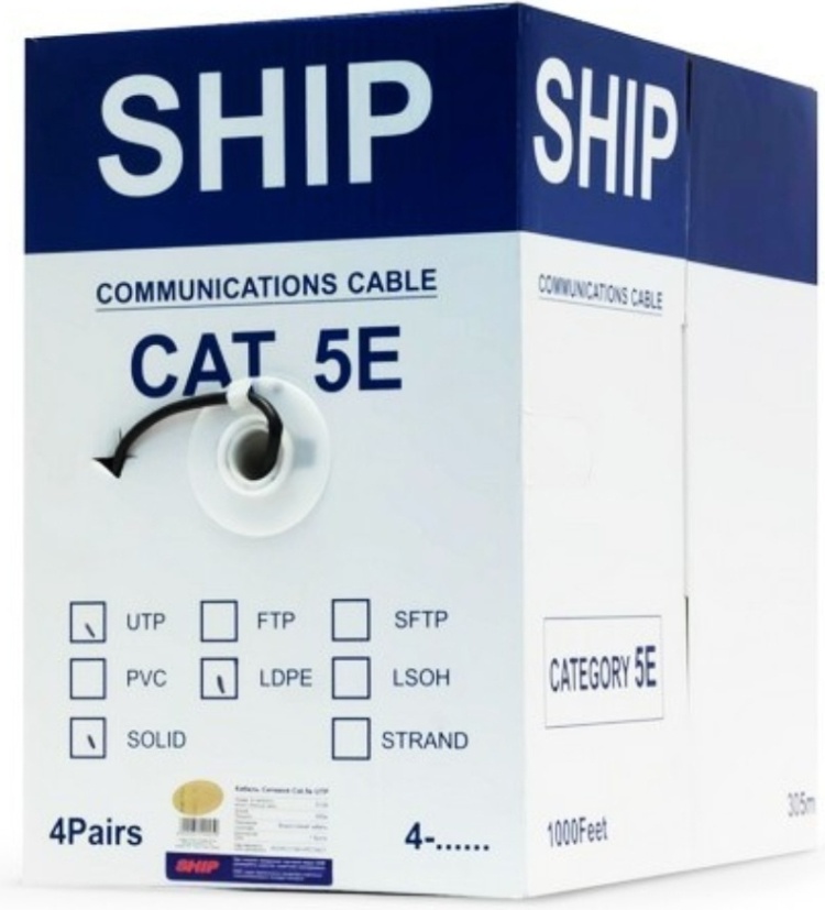 SHIP кабель UTP 8x0.51 кв.мм, 305 м