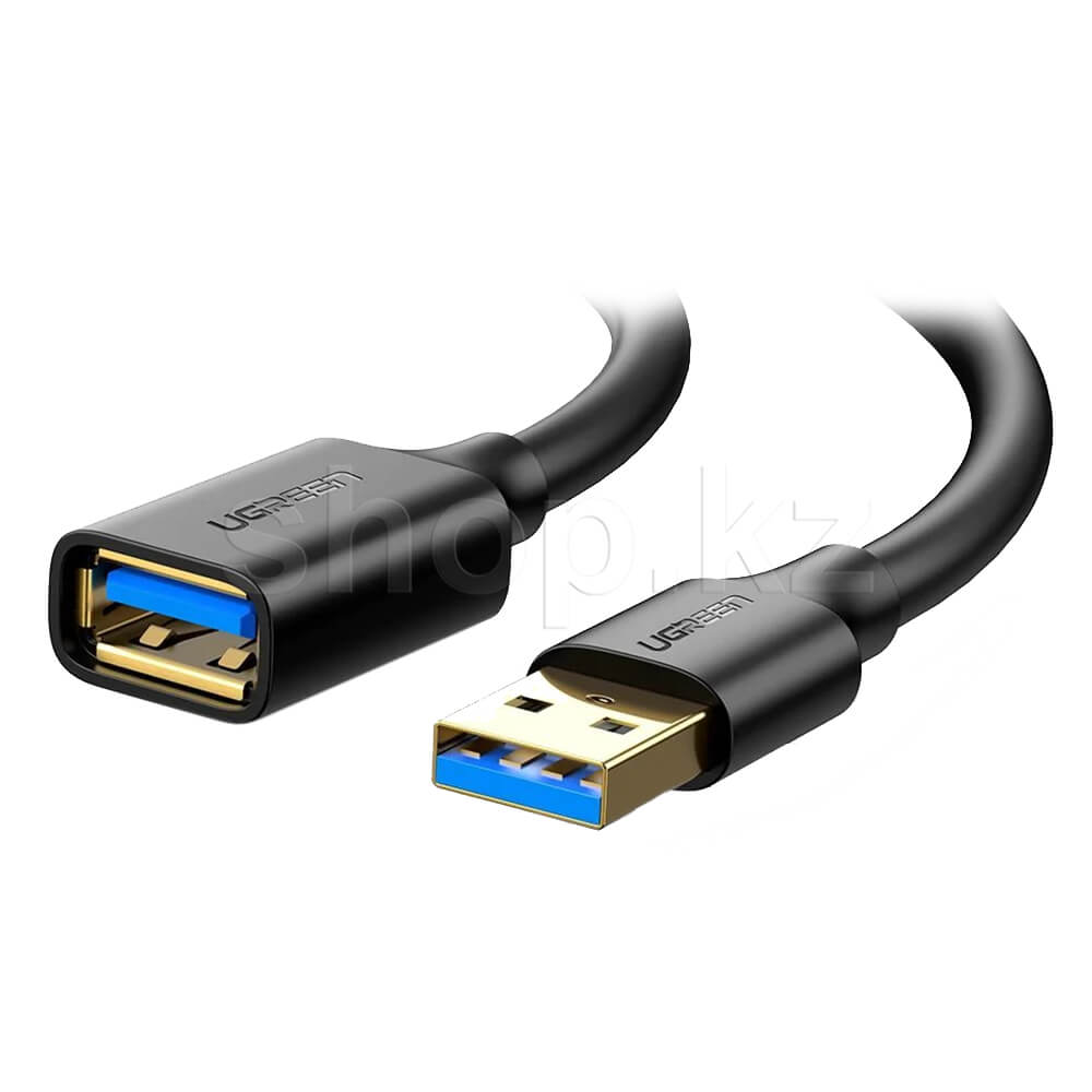 Кабель USB 3.0 Type A-A удлинительный Ugreen 10373, 2m, RTL