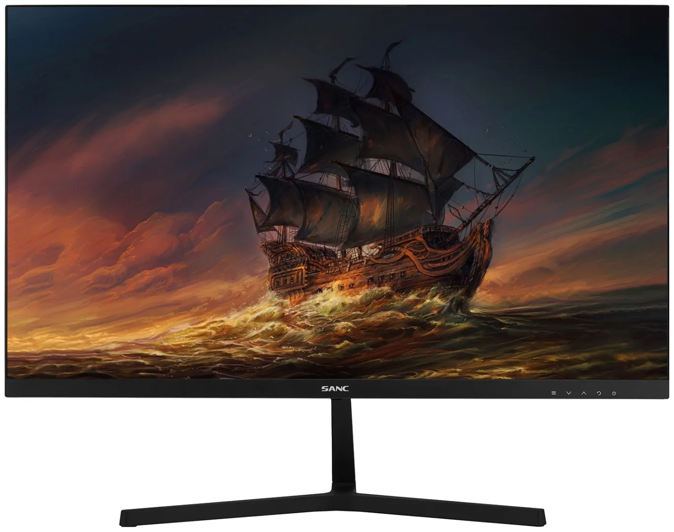 LCD 27" Sanc M2753FKG, 1920x1080 IPS (LED) 120Hz, 1ms, 300 cd/m2, 1500:1, D-Sub/HDMI