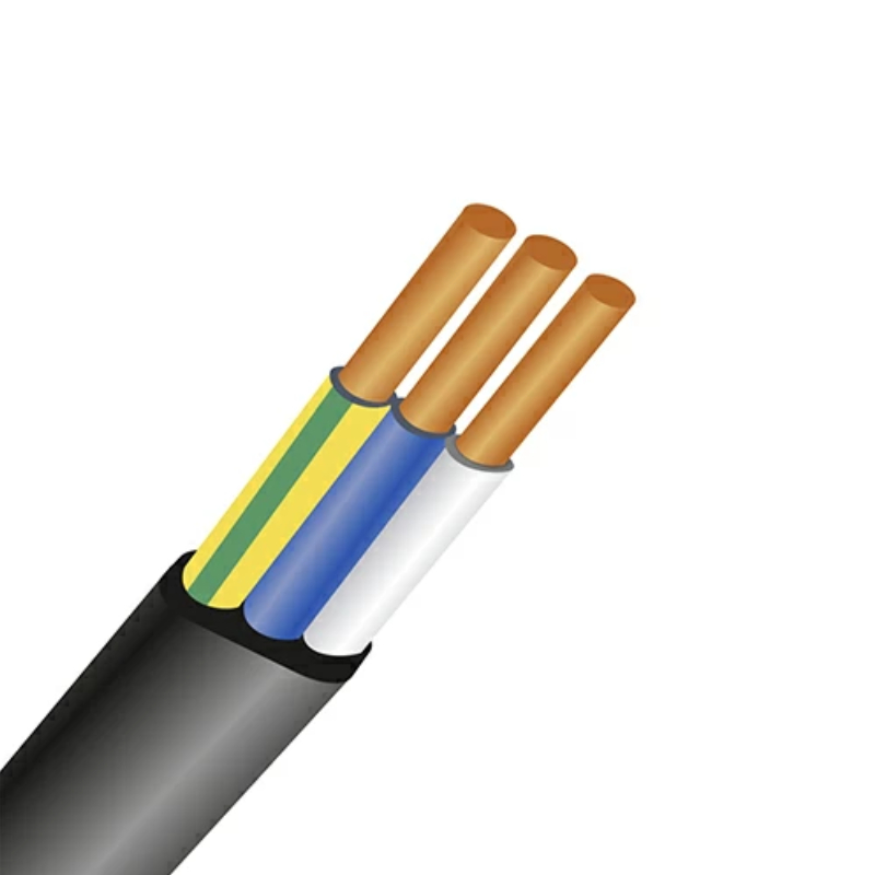 Силовой кабель ВВГ п нг(А)- LS 3х 2,5 0,66 кВ (300) ГОСТ EKT не распространяет горение