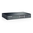 Коммутатор, TP-Link, TL-SG1016D, Настольный, 16 портов 10/100/1000M RJ45, Корпус металл, Неуправляемый